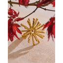 Gold Sunburst Sculptural Ring