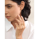 Loly Gold Ribbon Bow Ring