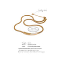 Golden ID Chain Necklace
