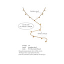 Golden Butterfly Chain Necklace