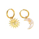 Sun & Moon Earrings