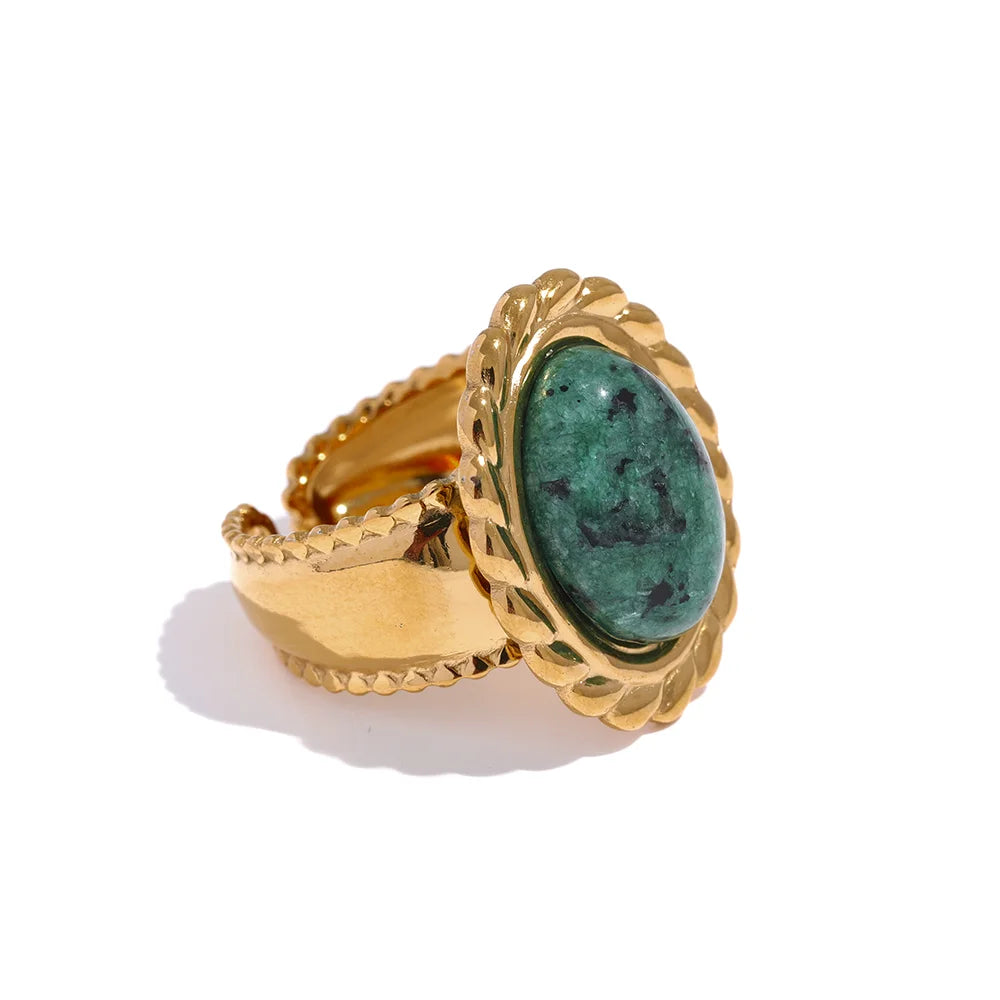 Imperial Amber Statement Ring