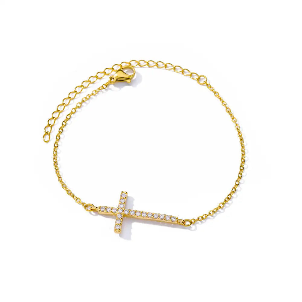 Aura Cross Bracelet
