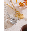 Golden Sea Charm Necklace
