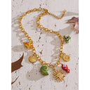 Sunny Ocean Charm Necklace