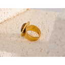 Imperial Amber Statement Ring