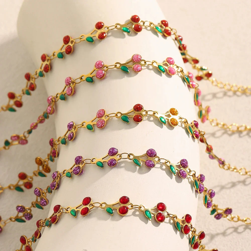 Cherry Bracelet