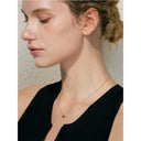 Heart & Sparkle Gold Necklace